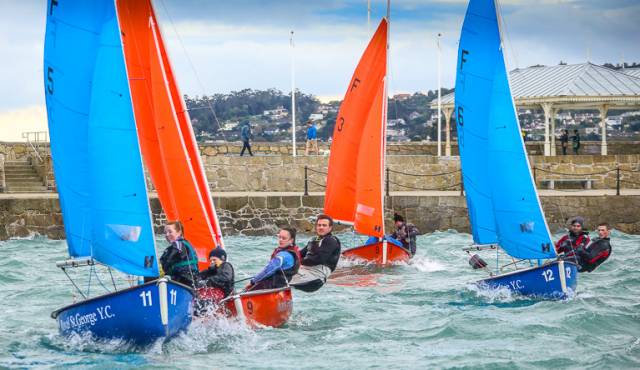 Dublin University Sailing Club hosted the first of the four League events with the goal to grow team racing in the Leinster region
