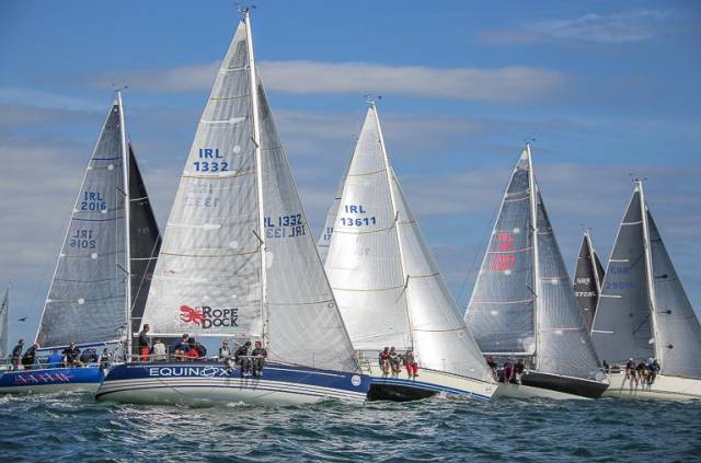 Strong IRC fleets have been assembled for Howth's Wave Regatta tomorrow